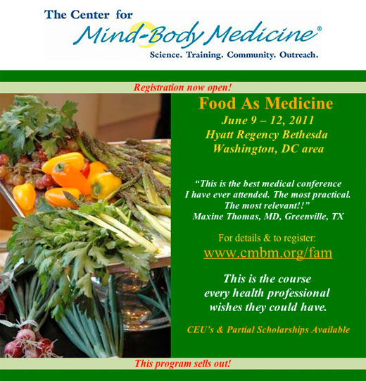 Food as Medicine Nutrition Training Program Food as Medicine Nutrition Training Program